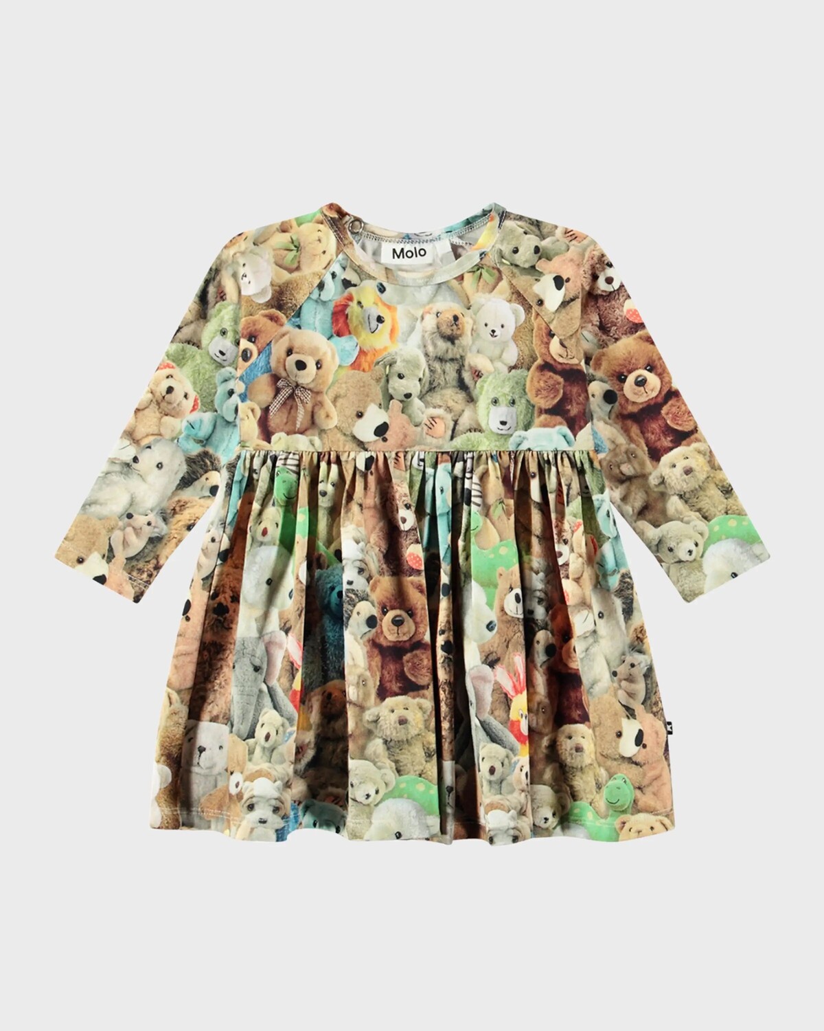 

Платье Charmaine Teddy Bear для девочек, размер 6M-2 Molo, цвет Teddy Friends