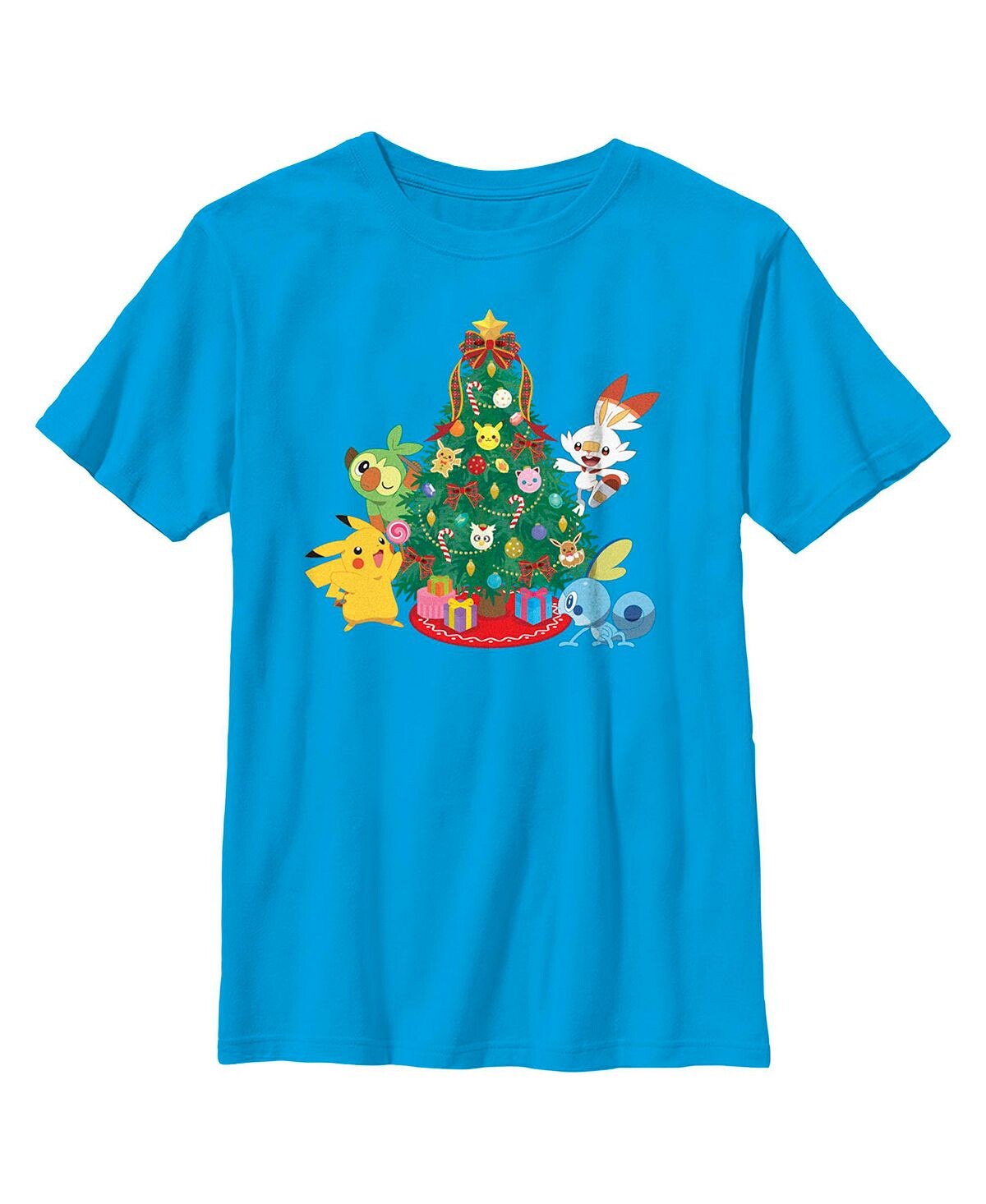 

Детская футболка Pokemon Christmas Tree Friends для мальчика Nintendo