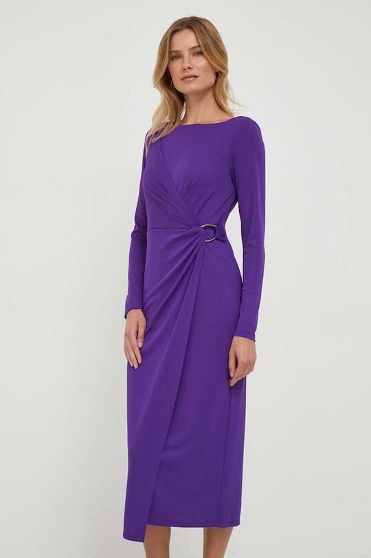

Платье Лорен Ральф Лорен Lauren Ralph Lauren, фиолетовый
