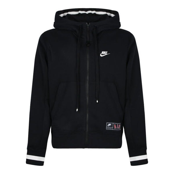 

Куртка Nike Alphabet hooded Zipper Fleece Jacket Black, черный