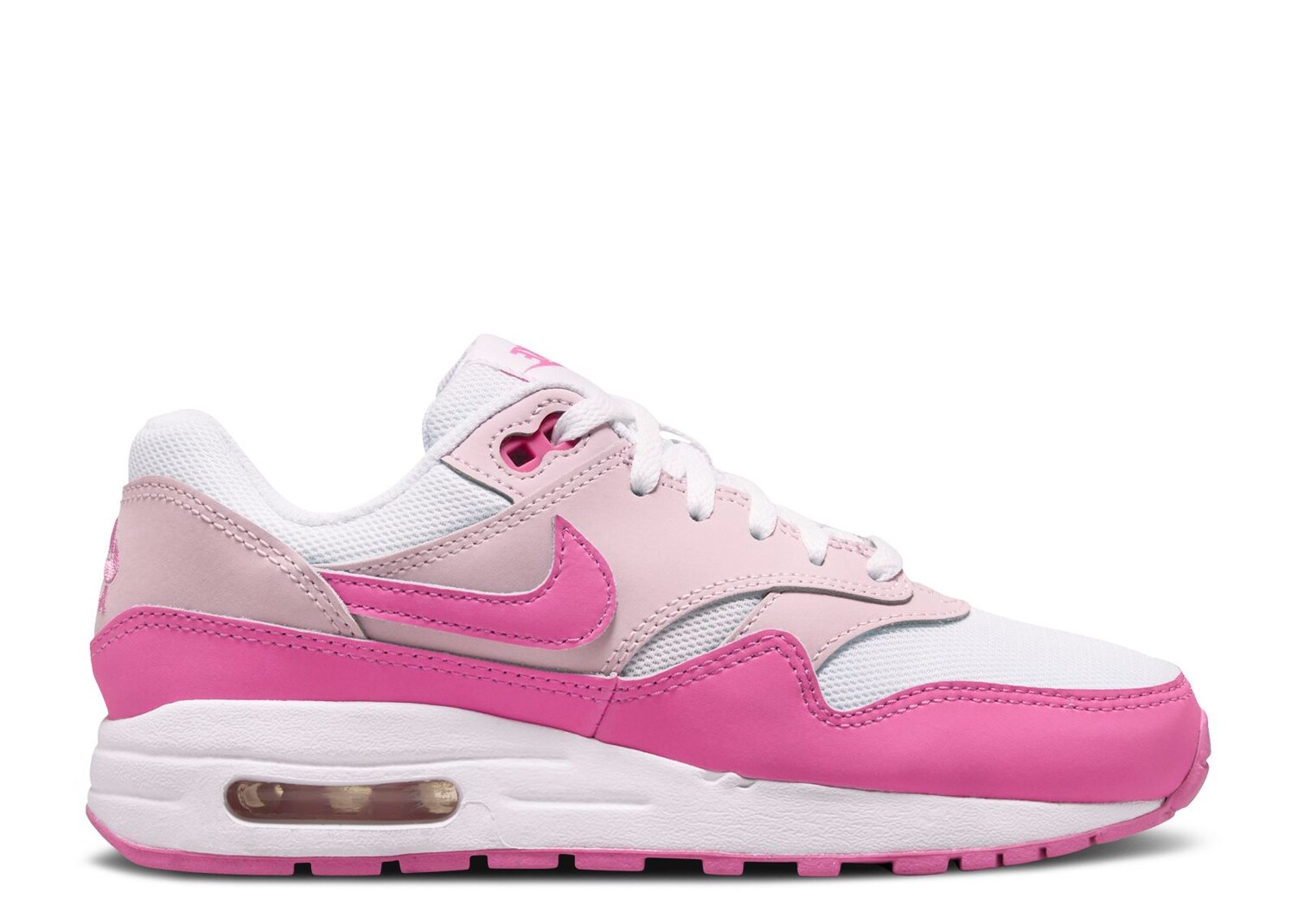 

Кроссовки Nike Air Max 1 Gs 'White Pink Foam', белый