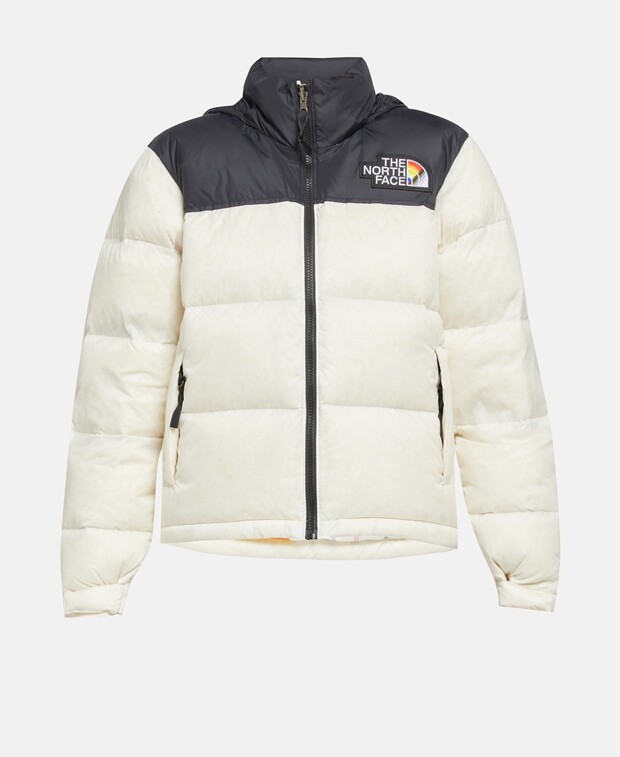 

Пуховик The North Face, экрю