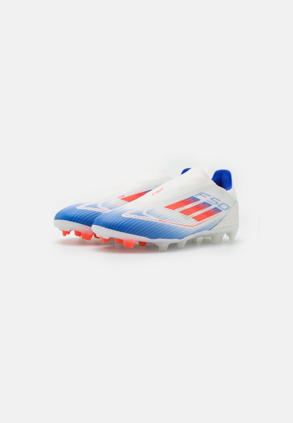 

Кроссовки F50 LEAGUE LACELESS FIRM/MULTI-GROUND adidas, белый