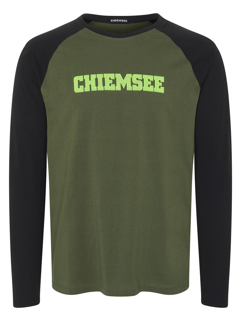Футболка Chiemsee, неоново-зеленый/темно-зеленый рюкзак silwerhof power 18 л серый неоново зеленый