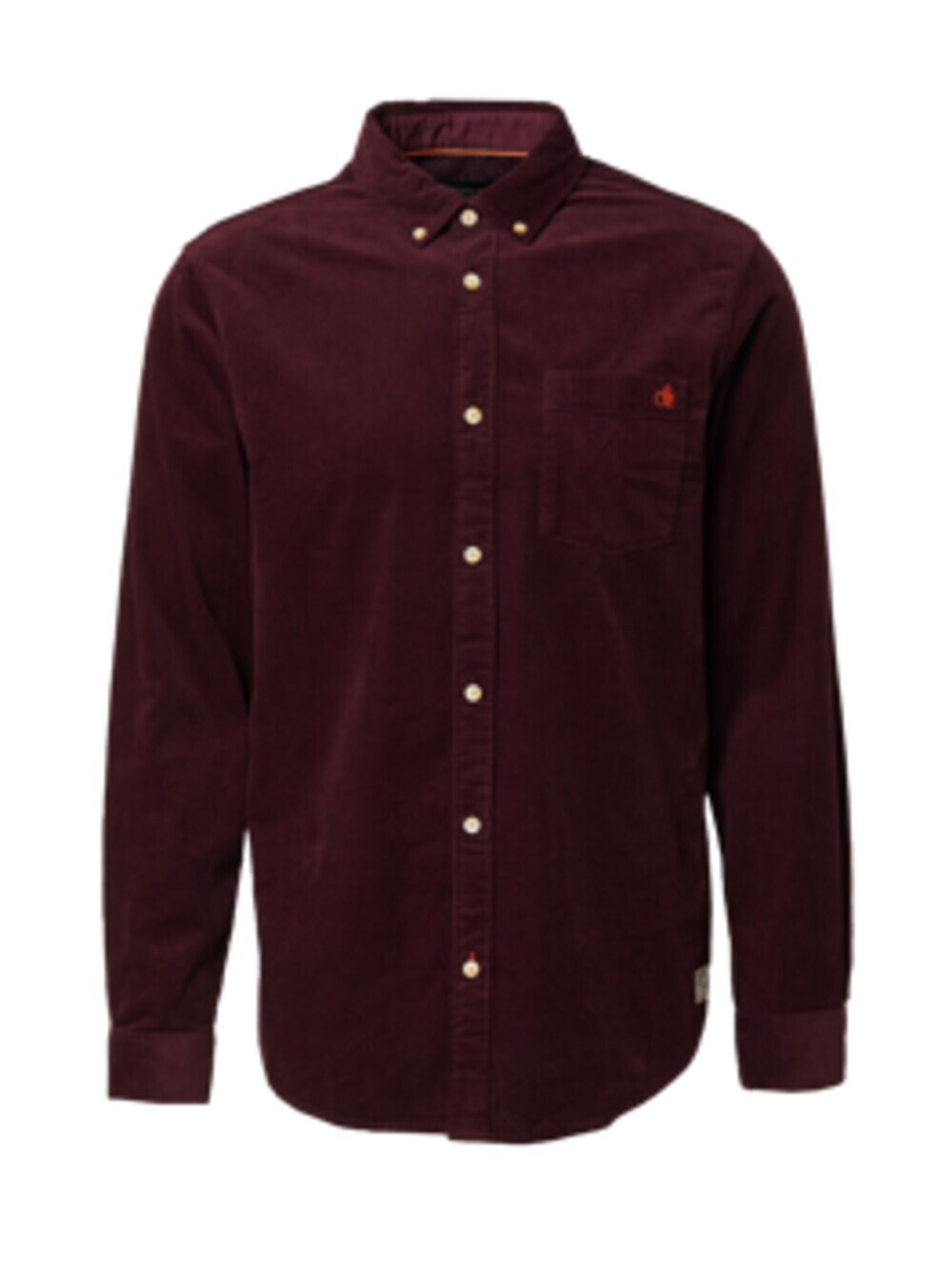 

Рубашка на пуговицах стандартного кроя Scotch & Soda, красный