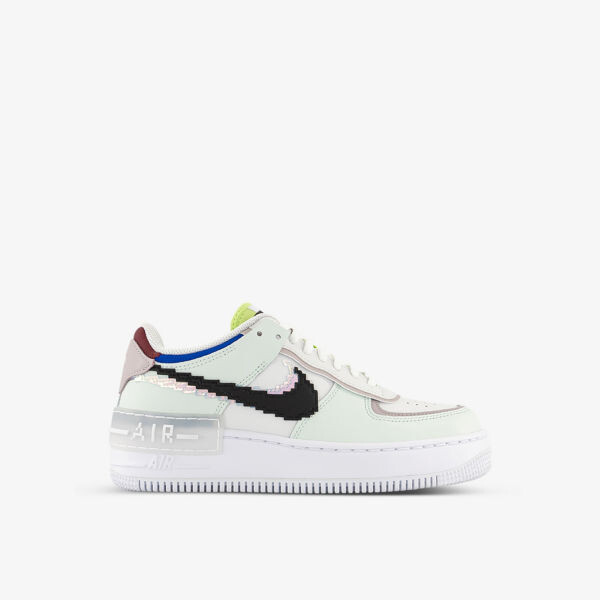 

Кожаные низкие кеды Air Force 1 Shadow Nike, черный