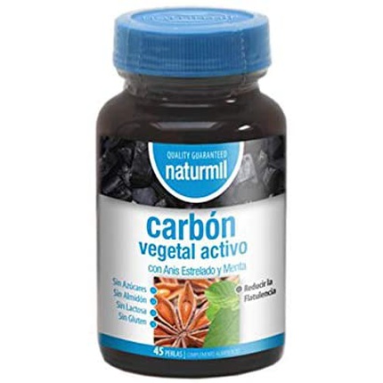 Activated Carbon - 45 Capsules Naturmil
