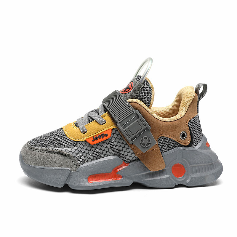 

Кроссовки Jeep Kids Lifestyle Shoes Kids Low-top Orange, серый/оранжевый