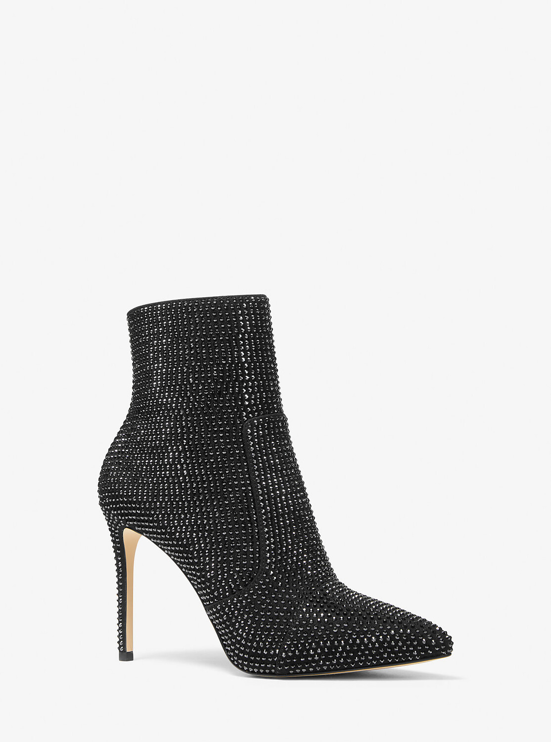 

Ботинки из искусственной замши с украшением Rue Crystal Michael Kors, черный