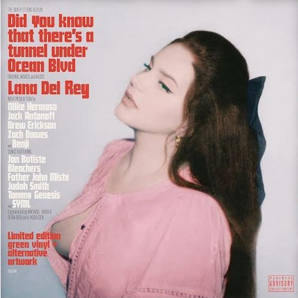 

Виниловая пластинка LP Did you know that there’s a tunnel under Ocean Blvd [Light Green Vinyl] [Explicit] - Lana Del Rey