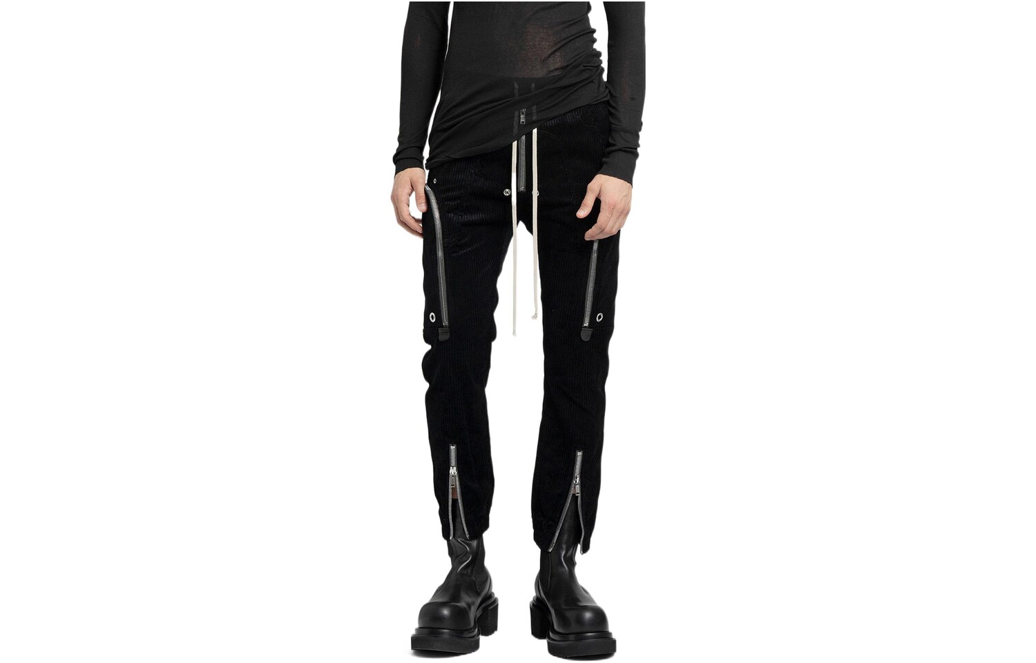 

Повседневные брюки мужские черные Rick Owens, черный