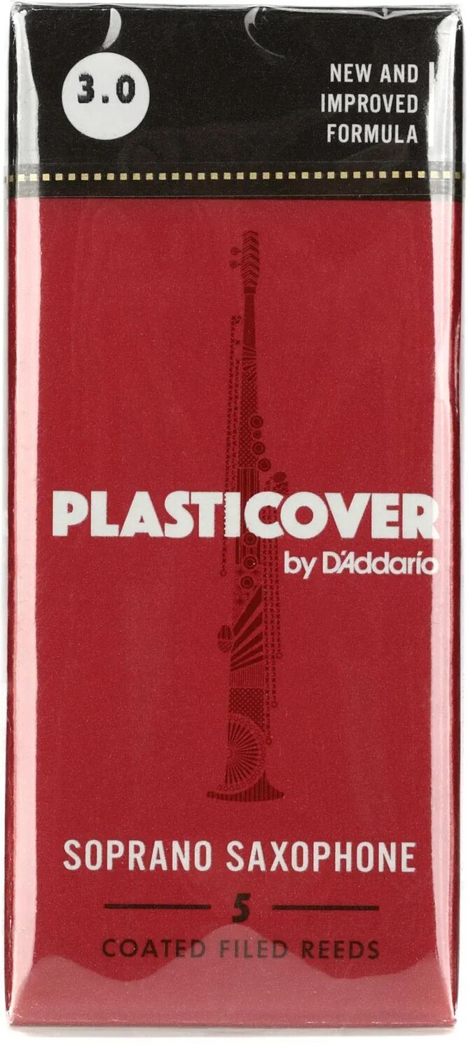 

Трости для саксофона-сопрано D'Addario Plasticover - 3,0 (5 шт.)