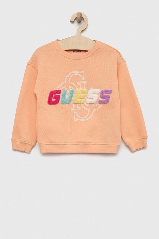 Детский свитшот Guess, оранжевый