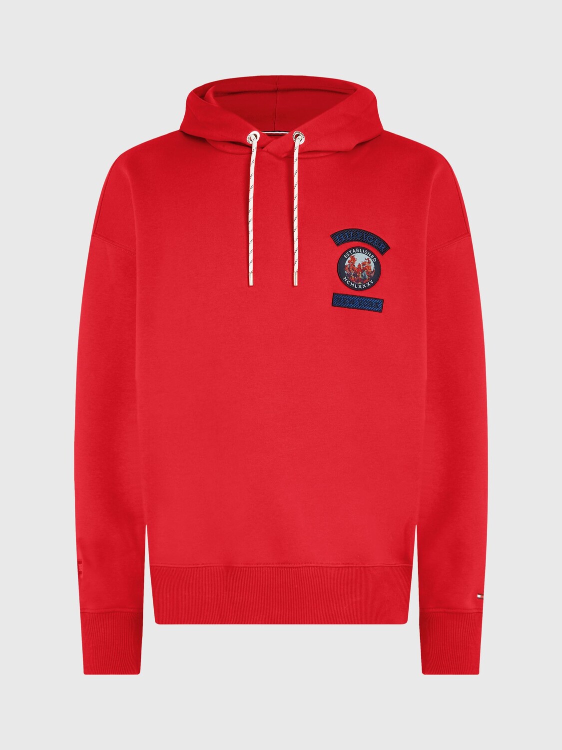 

Толстовка с горным камуфляжем Tommy Hilfiger, красный