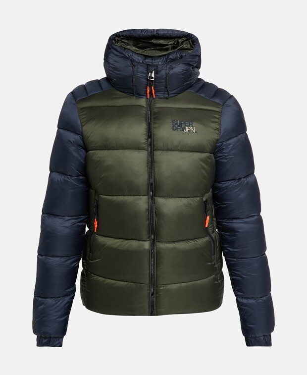 

Зимняя куртка Superdry, темно-синий