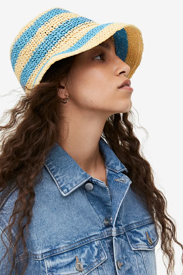 

Шапка крючком H&M, бежевый