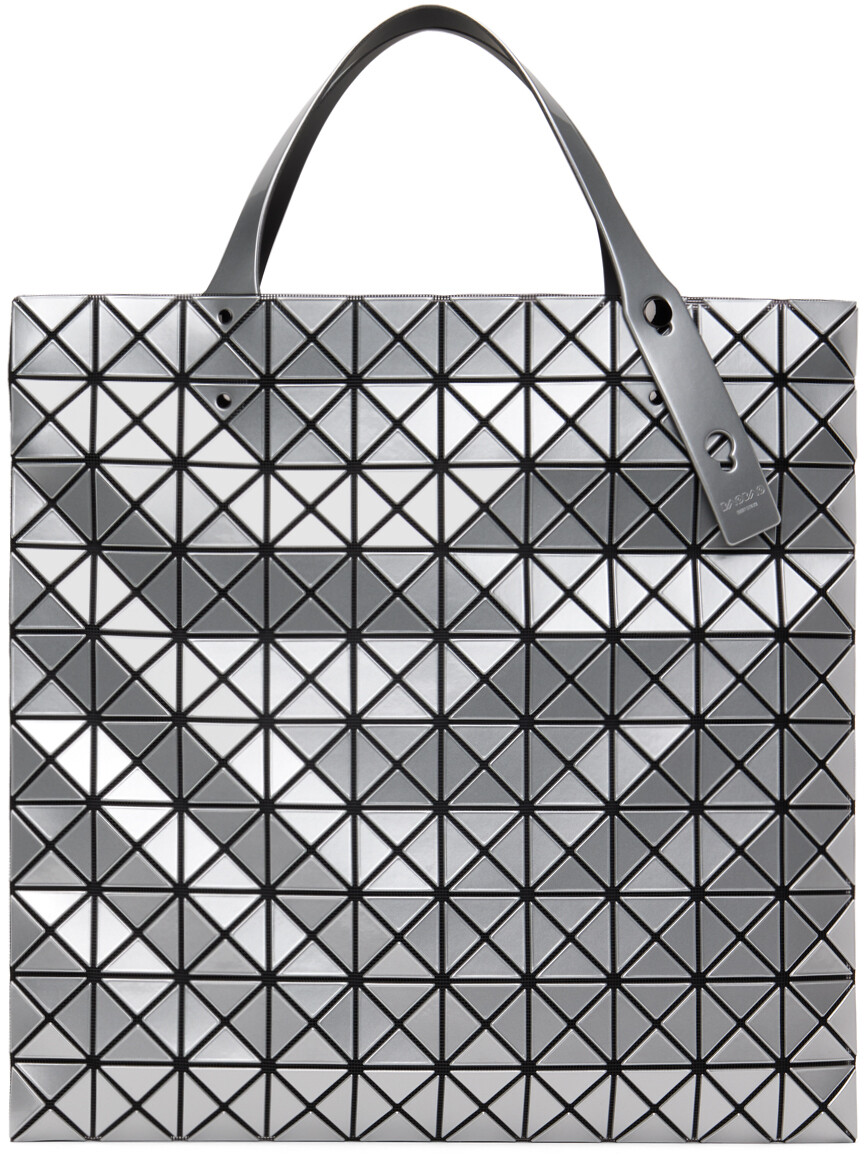 

Серебряная сумка-тоут с призмой Bao Bao Issey Miyake, цвет Silver