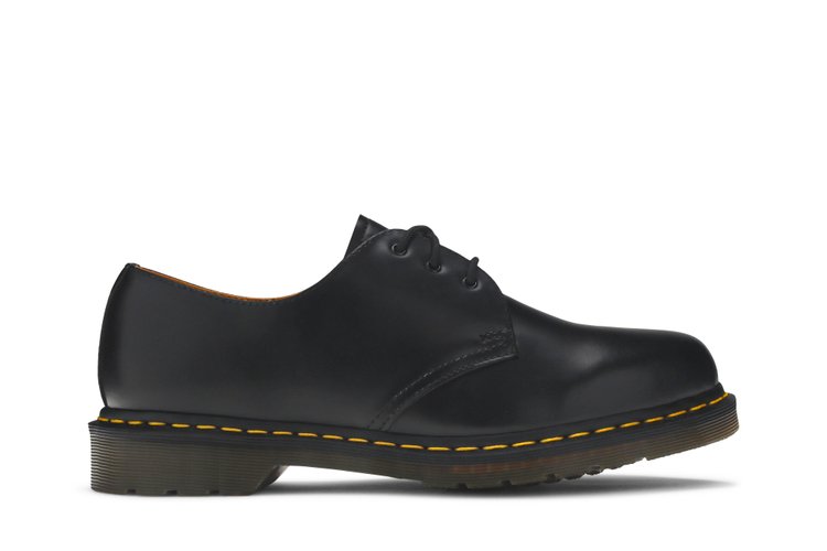 Кроссовки Dr. Martens 1461 Smooth Leather Oxford 'Black', черный оксфорды dr martens 1461 smooth leather shoes цвет card blue smooth