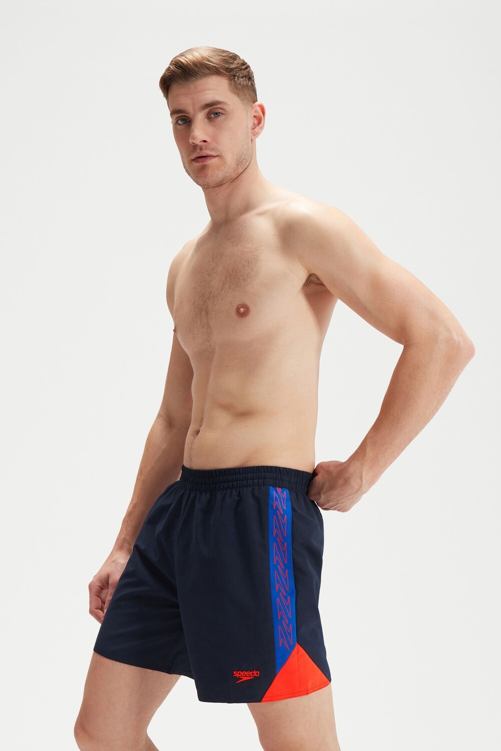 

Синие мужские шорты для плавания Hyper Boom Splice 16 дюймов Speedo, синий