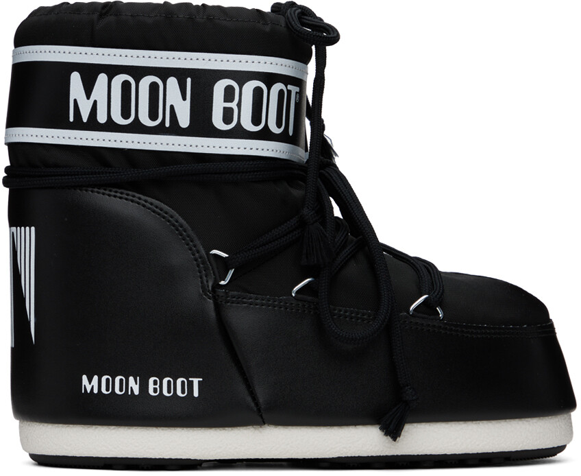 

Лунные ботинки Black Icon Полусапоги Moon Boot