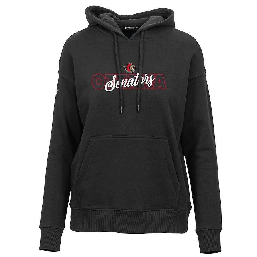 

Пуловер с капюшоном Levelwear Ottawa Senators, черный