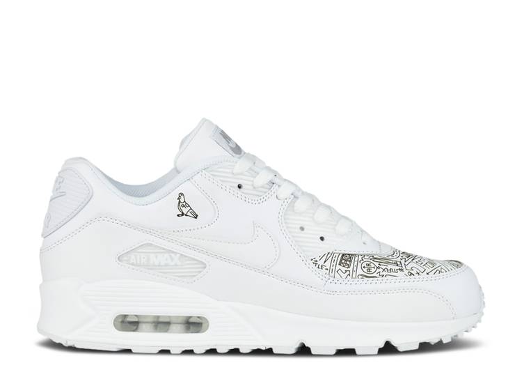 

Кроссовки Nike AIR MAX 90 LASER 'AIR MAX CON NYC', белый