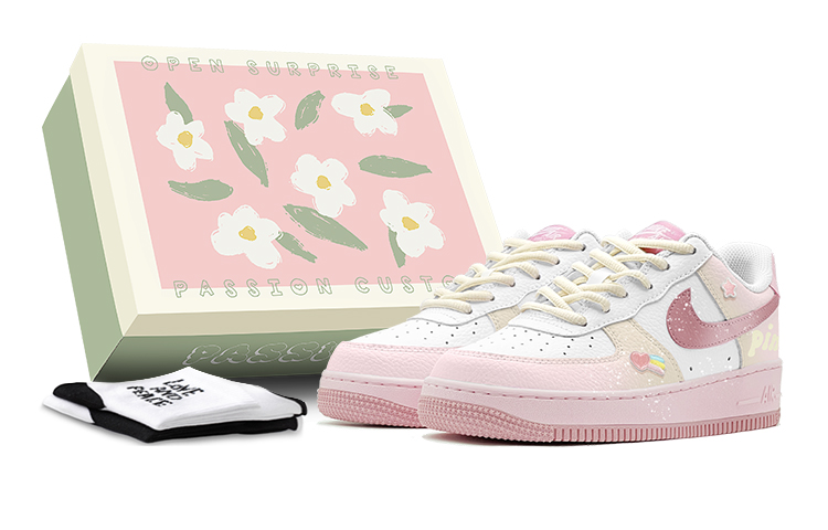 

Женские кроссовки для скейтбординга Nike Air Force 1, Pink