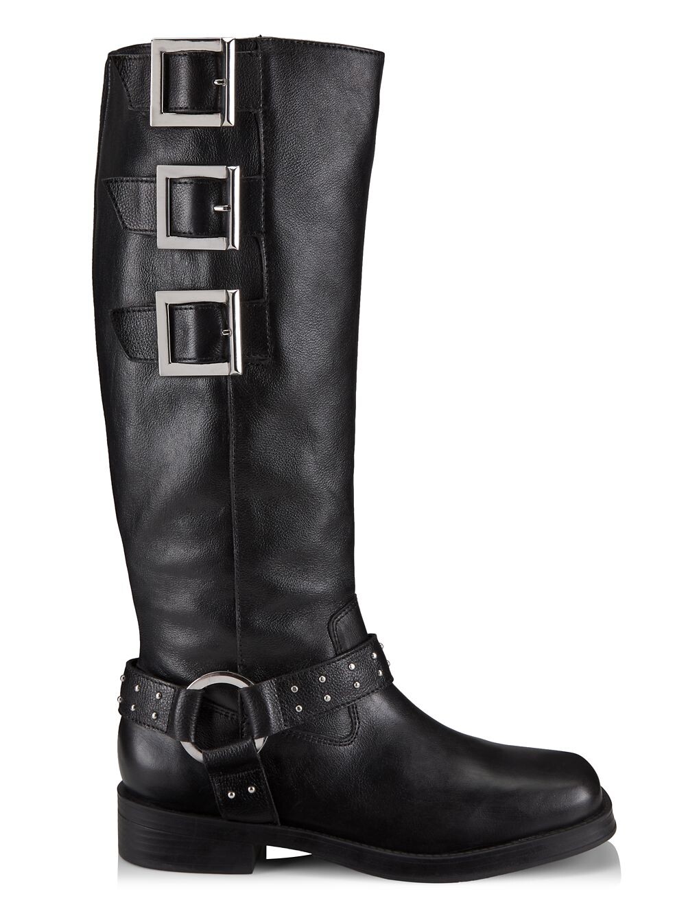 

Кожаные ботинки Luccia с пряжками Schutz, черный