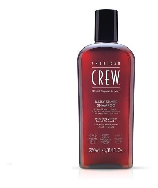 

American Crew, Daily Silver, Восстанавливающий шампунь для волос для мужчин, 250 мл