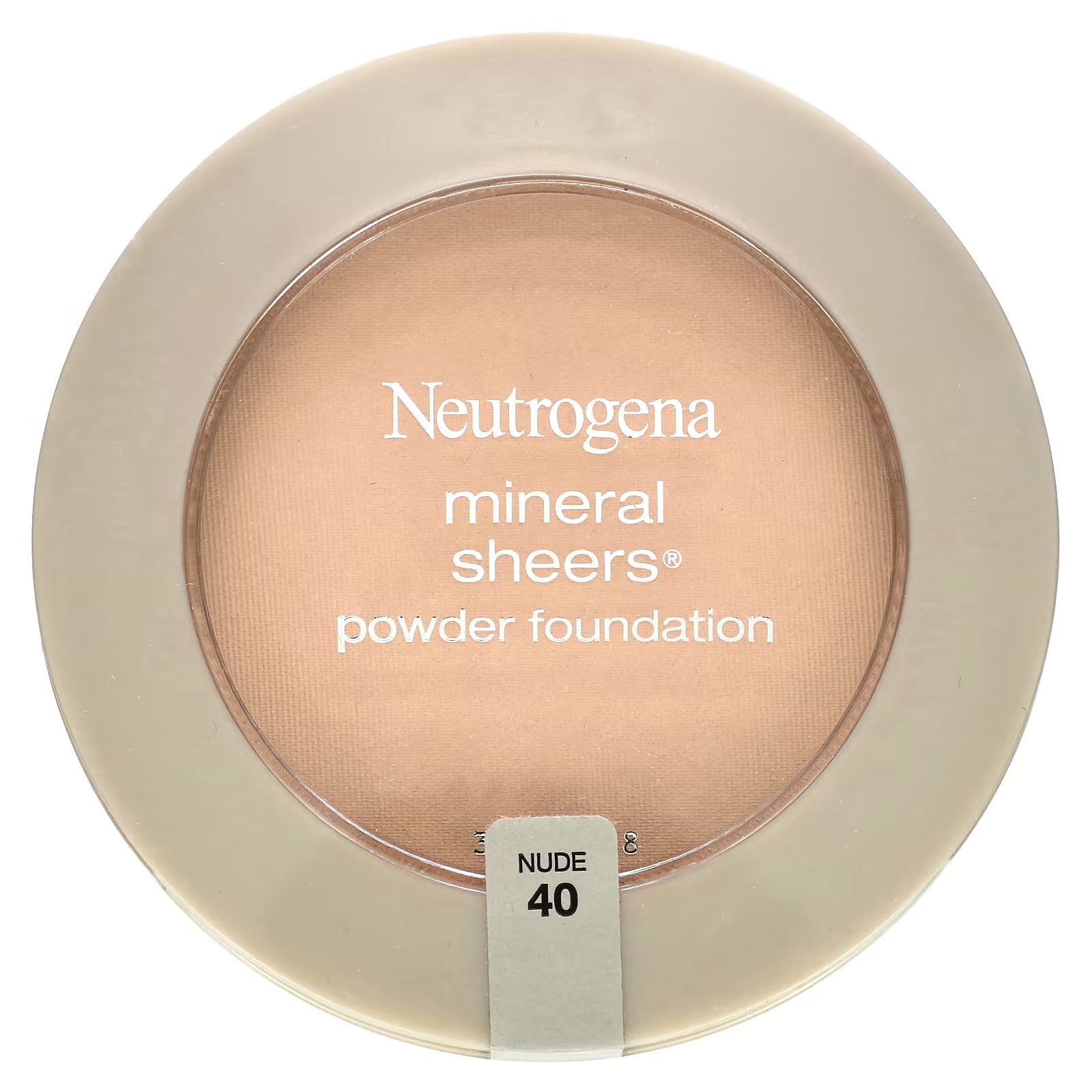Neutrogena Mineral Sheers Пудра-пудра телесного цвета 40, 0,34 унции (9,6 г) neutrogena очищающая минеральная пудра нюд 40 11 г 0 38 унции