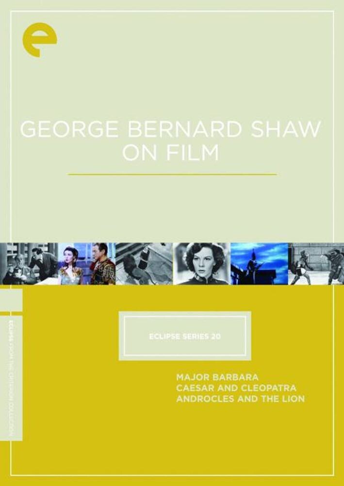 

Диск DVD George Bernard Shaw On Film