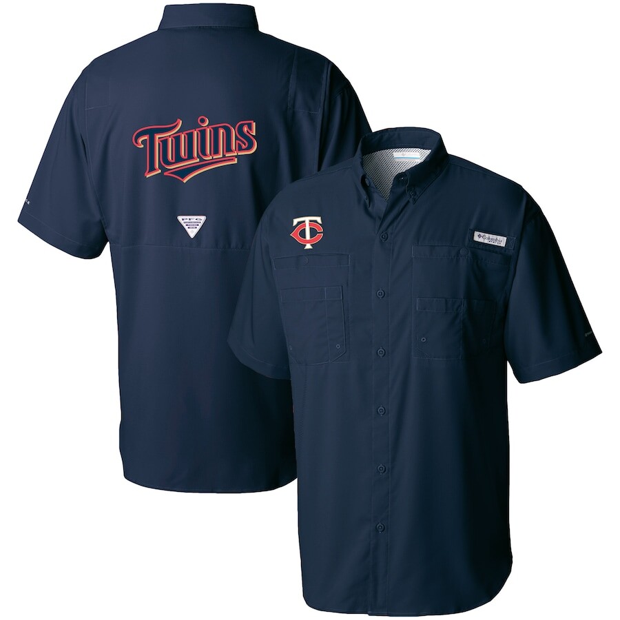 

Рубашка Columbia Minnesota Twins, нави