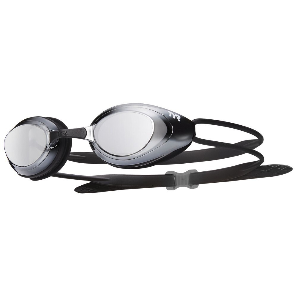 

Очки для плавания TYR Black Hawk Racing Mirror, черный