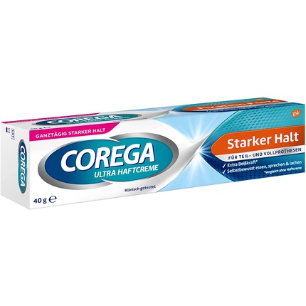 Ультра клей для зубных протезов сильной фиксации 40 г, Corega