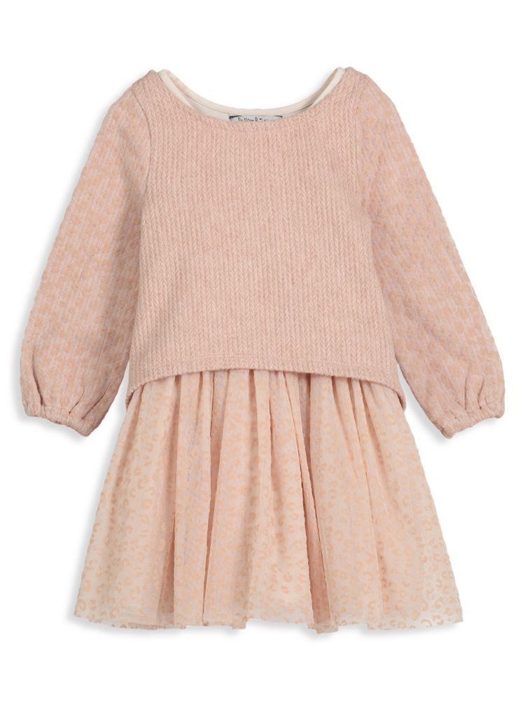 Комплект из двух предметов: свитер и платье для маленькой девочки Pippa & Julie, коралл