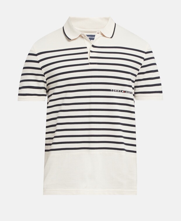 

Рубашка поло Tommy Hilfiger, цвет Wool White
