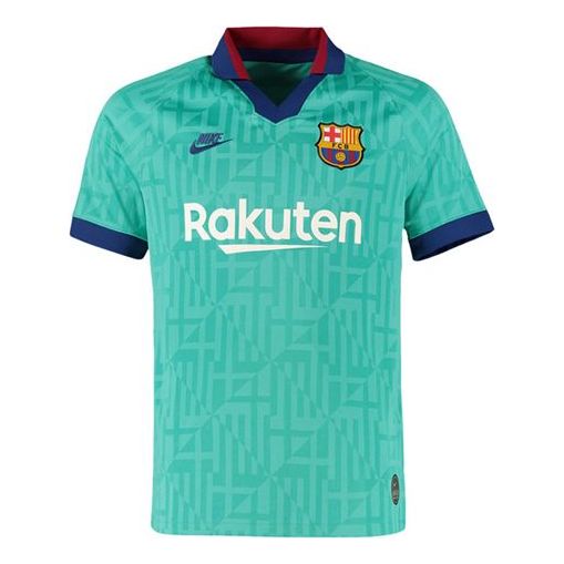 Футболка Nike FC Barcelona Official 3 rd. Stadium Jersey Soccer, синий футболка nike performance fc barcelona stadium short sleeve away белый красный синий