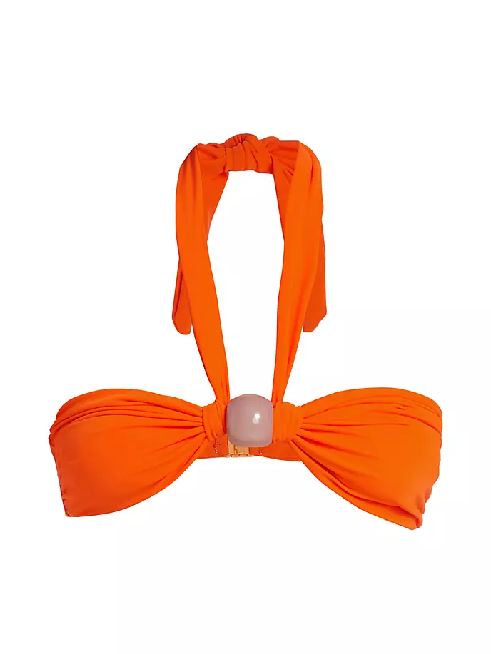 

Топ бикини Valderice Silvia Tcherassi, цвет orange