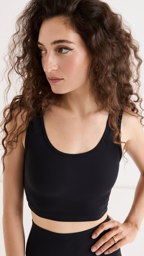 

Топ WARDROBE.NYC Crop, черный