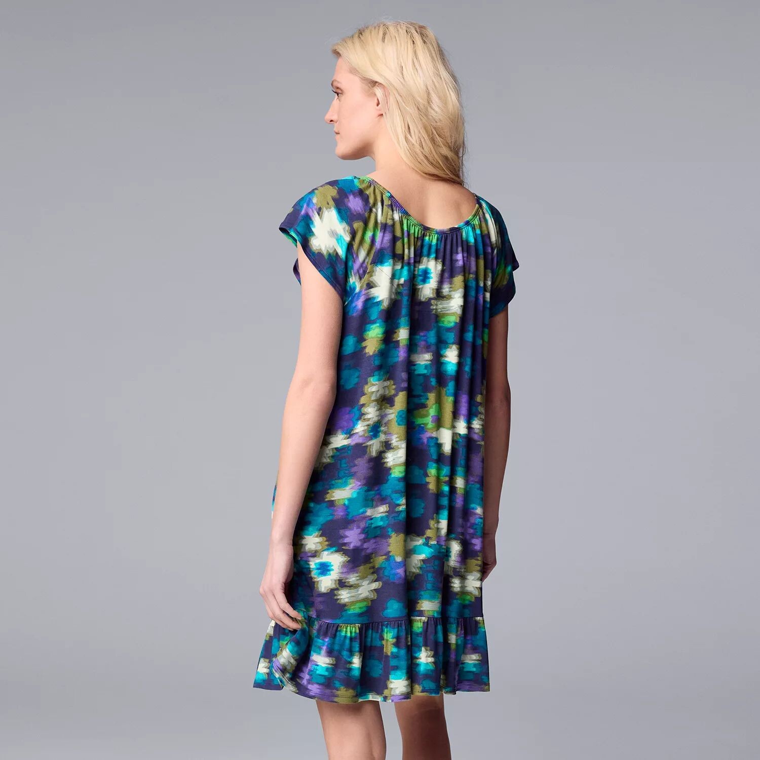 

Женская ночная рубашка с коротким рукавом Simply Vera Vera Wang Simply Vera Vera Wang