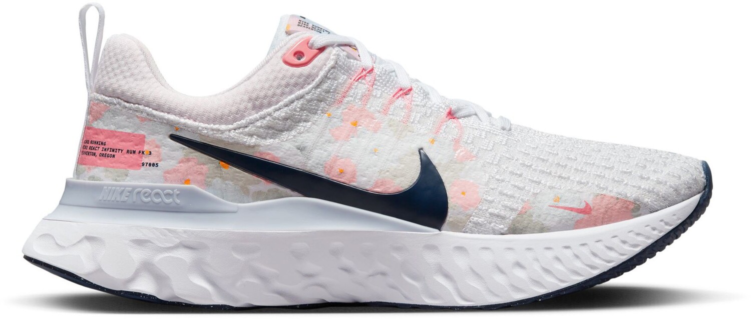 

Кроссовки для шоссейного бега React Infinity Run Flyknit 3 — женские Nike, белый