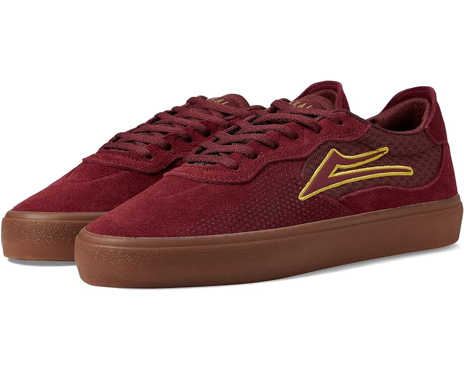 Кроссовки Lakai Essex, цвет Burgundy Suede кроссовки низкие brighton unisex lakai цвет white burgundy