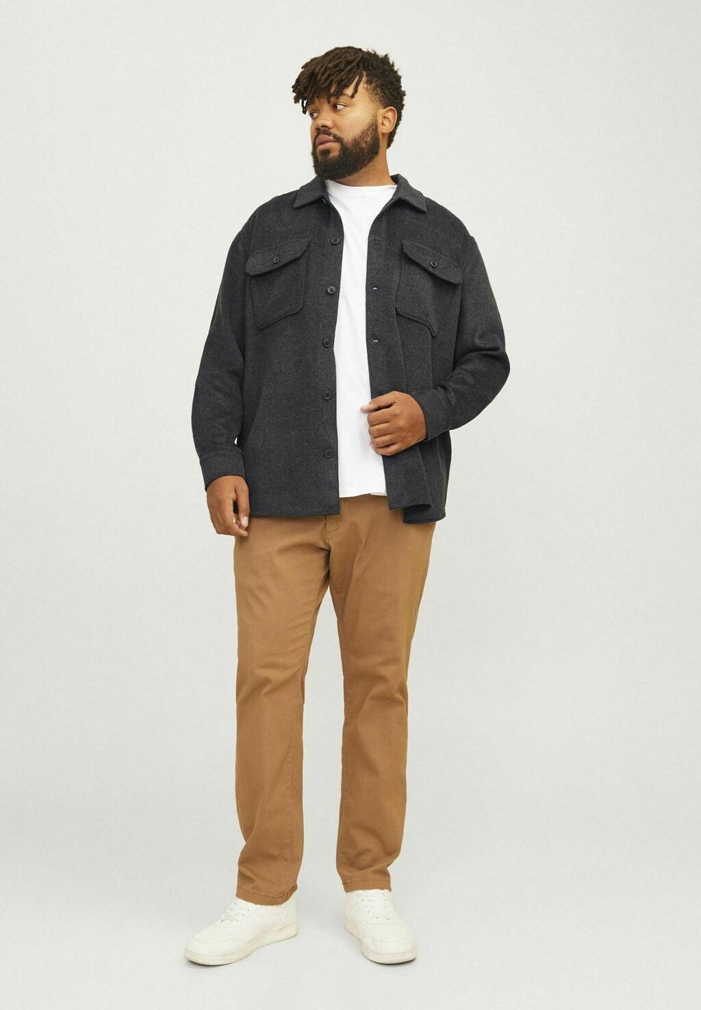 

Рубашка EBRADLEY Jack & Jones, черный