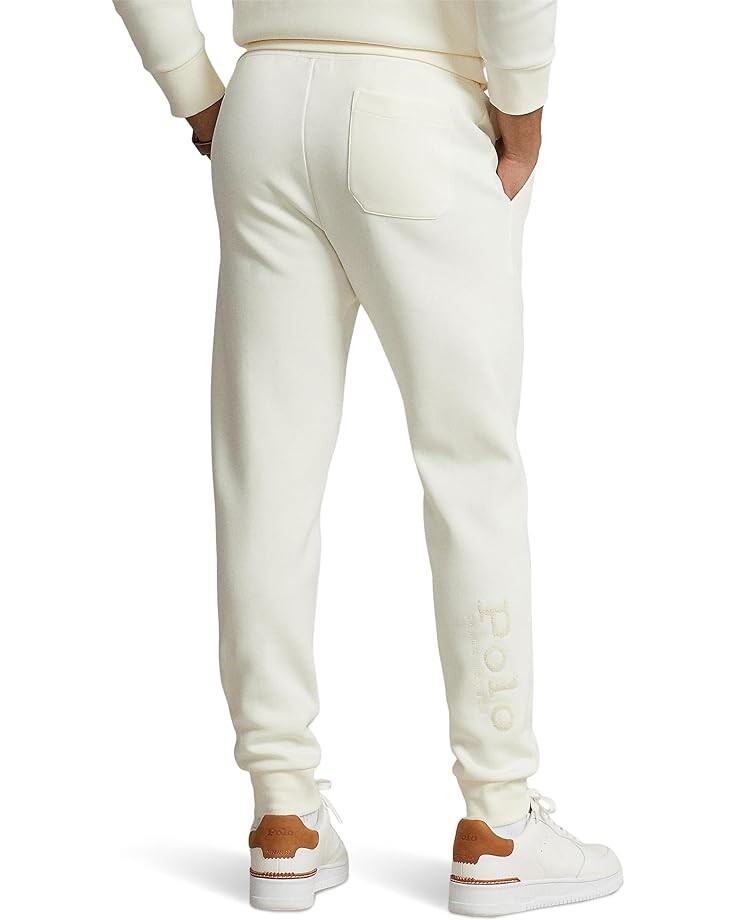 

Брюки Polo Ralph Lauren Logo Double-Knit Jogger Pant, цвет Clubhouse Cream