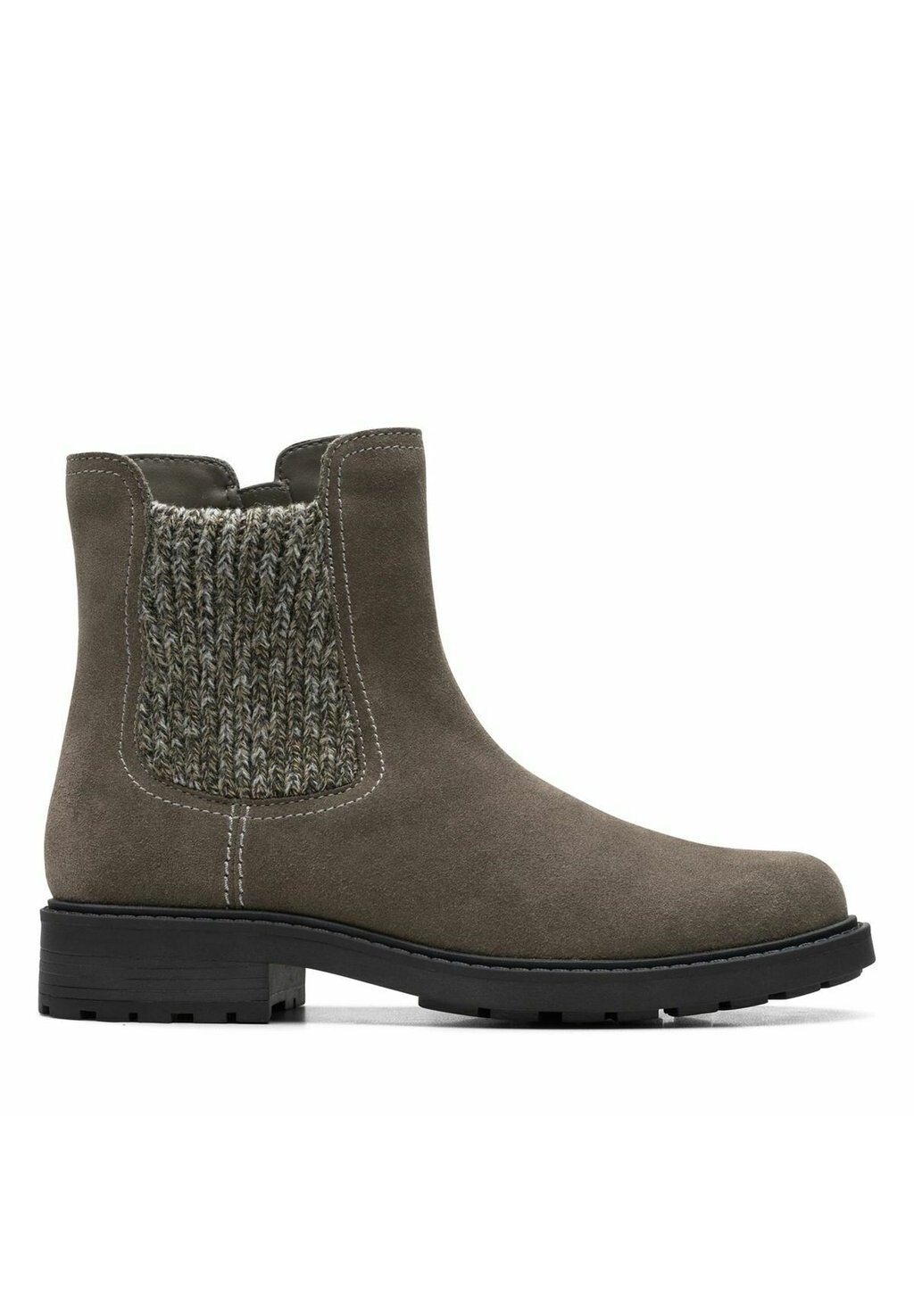 

Ботильоны на низком ходу Clarks, зеленый