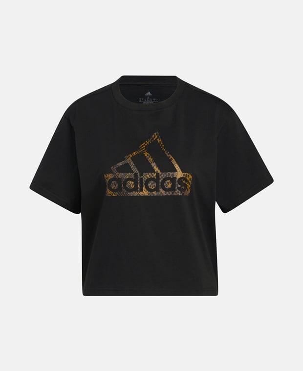 

Укороченный лонгслив adidas, черный
