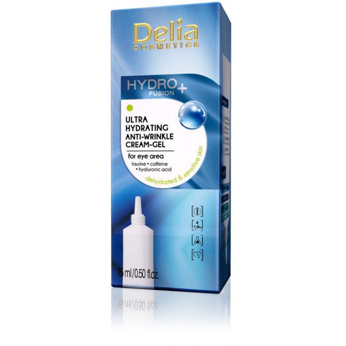 

Набор косметики Hydro-Fusion+ Contorno de ojos Anti-Arrugas Delia, 15 ml