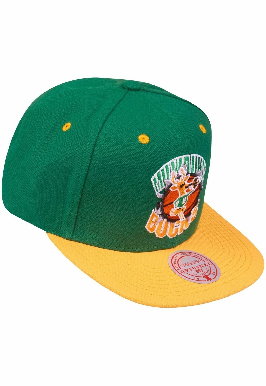 

Бейсболка BREAKTHROUGH MILWAUKEE BUCKS Mitchell & Ness, темно-зеленый