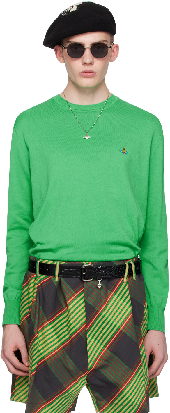 

Зеленый свитер Alex Vivienne Westwood