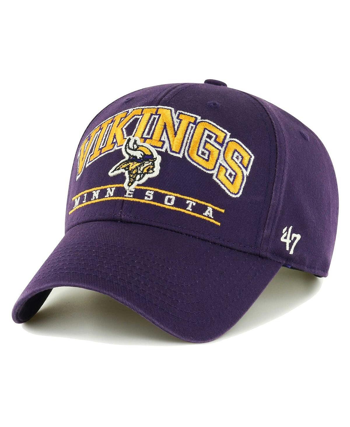 

Мужская регулируемая кепка фиолетового цвета Minnesota Vikings Fletcher MVP '47 Brand